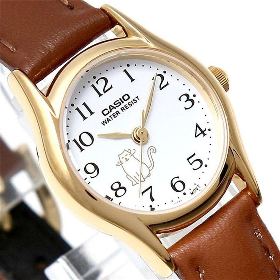 ساعة كاسيو جلد نسائي CASIO Analog Women Formal Watch LTP-1094Q-7B8RDF