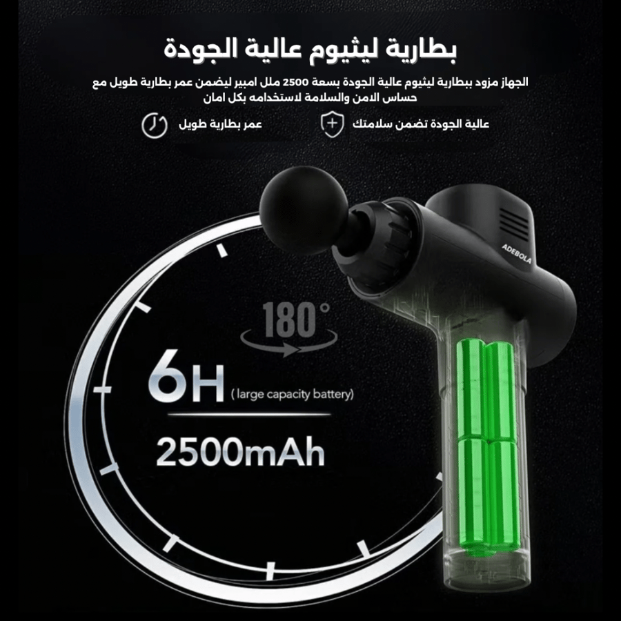 مسدس المساج المطور