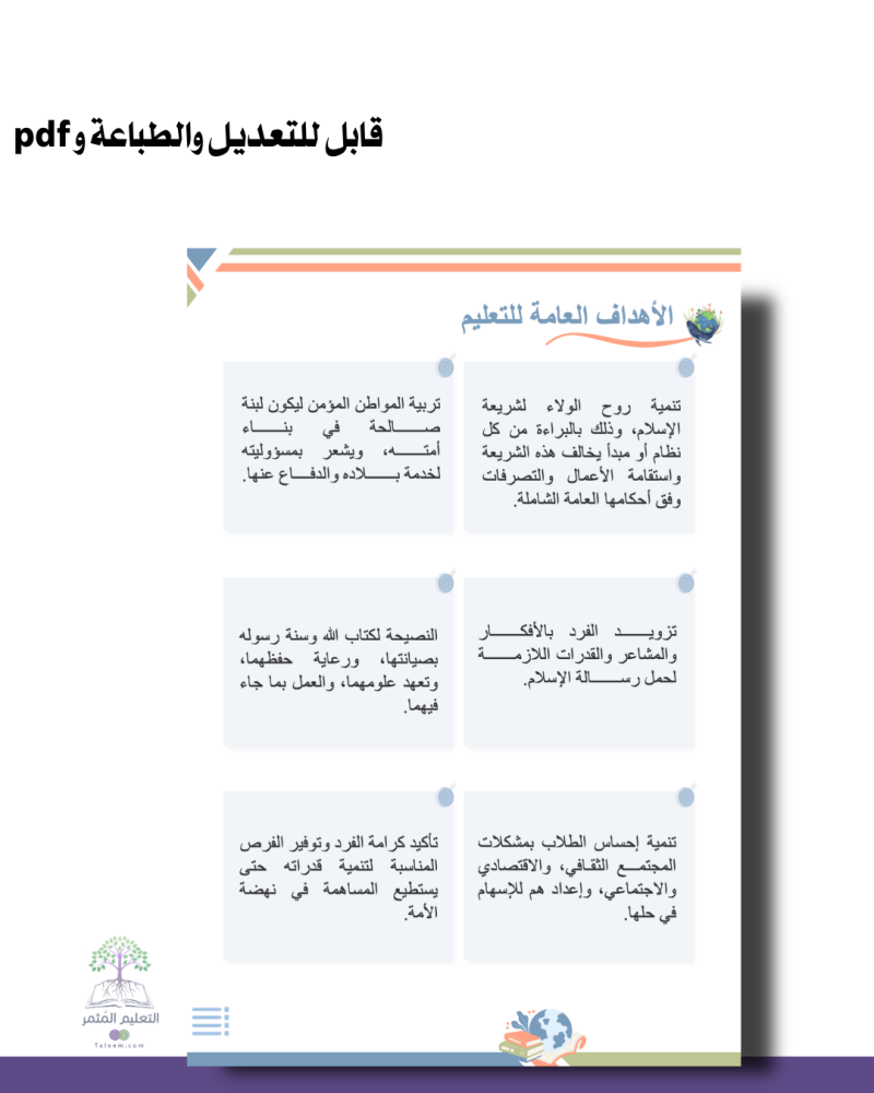 حقيبة الإنجاز- اجتماعيات   للطباعة