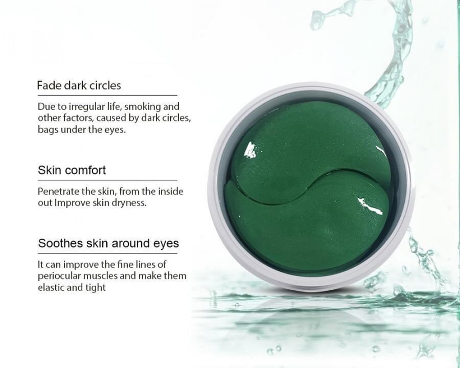 Gel eye mask with seaweed - 60 masks per package