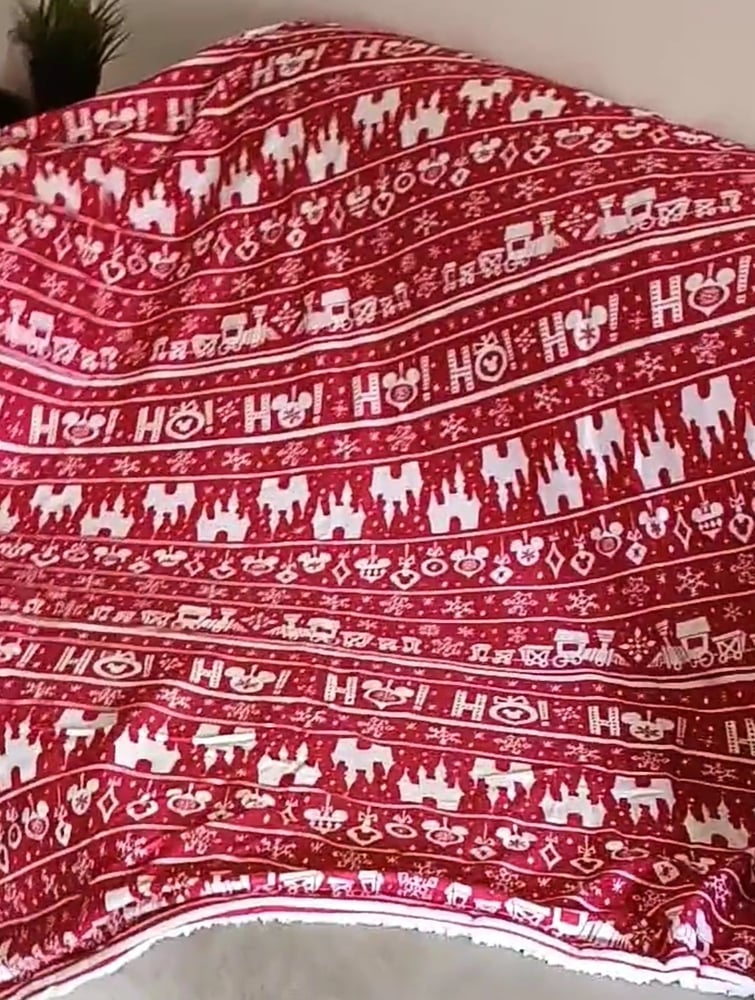 بطانية ميكي ماوس اصدار الكريسماس.. 127 ×152 cm