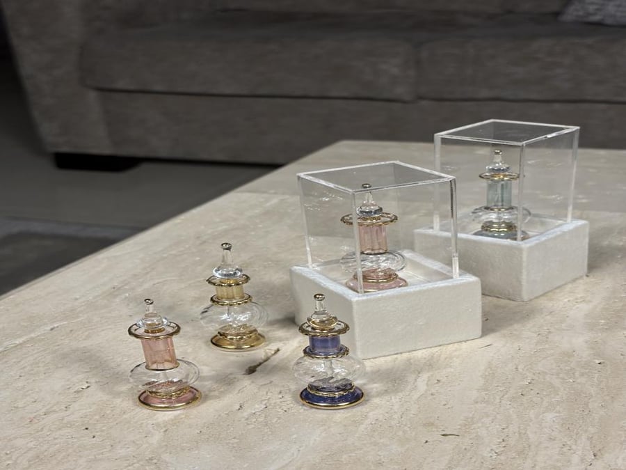 A quarter of a glassful