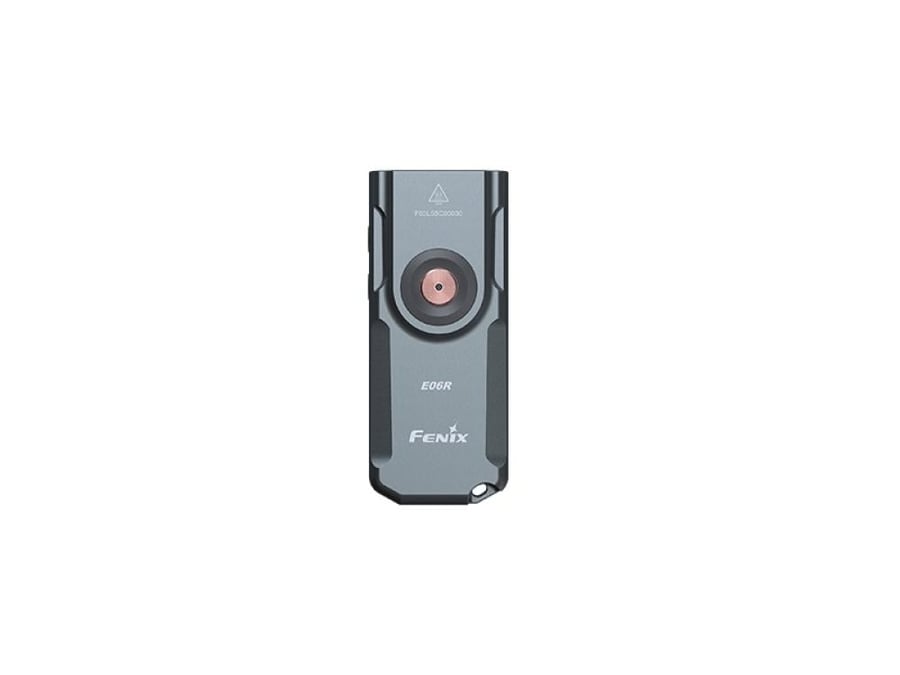 كشاف قلم فينكس Fenix E06R - "الأنيق النحيف" متعدد المهام 450 لومن، هيكل معدني طولي، وشحن USB مخفي - فزعتك في جيبك