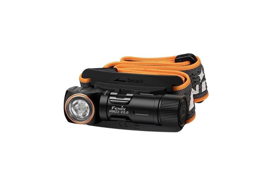 كشاف رأس فينكس Fenix HM23 V2.0 - "البسيط الجبار" المطوّر 300 لومن، يعمل ببطارية AA واحدة، ووزن لا يُذكر - الفزعة التي لا تنقطع