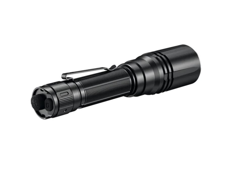 Fenix HT30R Laser Flashlight - "The arrow of light crossing distances" White laser illumination (Class 1), range 1500 meters, USB-C charging - ultimate precision and focus