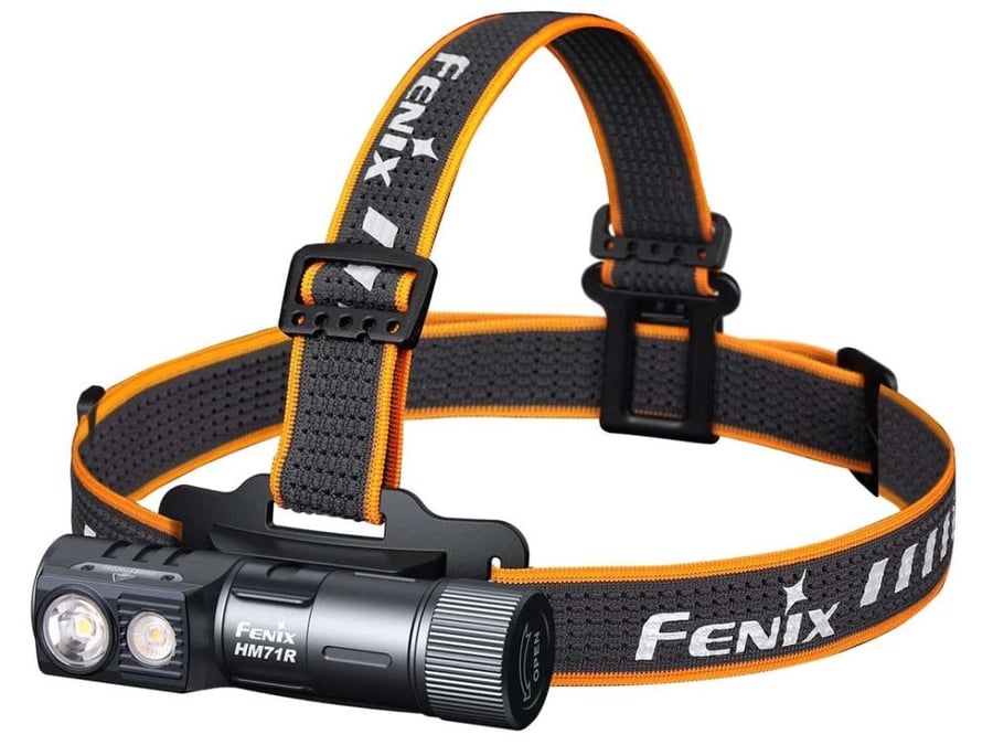 كشاف راس فينكس Fenix HM71R - "قاهر الظلام" 2 في 1 2700 لومن، مدى 230 متر، وقاعدة مغناطيسية - القوة التي لا تعرف المستحيل