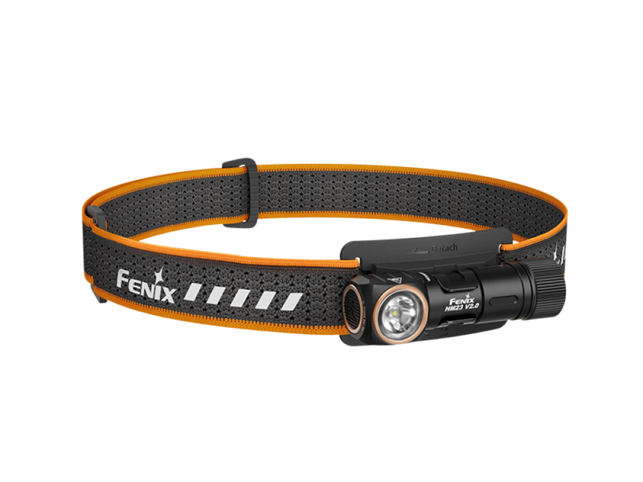 كشاف رأس فينكس Fenix HM23 V2.0 - "البسيط الجبار" المطوّر 300 لومن، يعمل ببطارية AA واحدة، ووزن لا يُذكر - الفزعة التي لا تنقطع