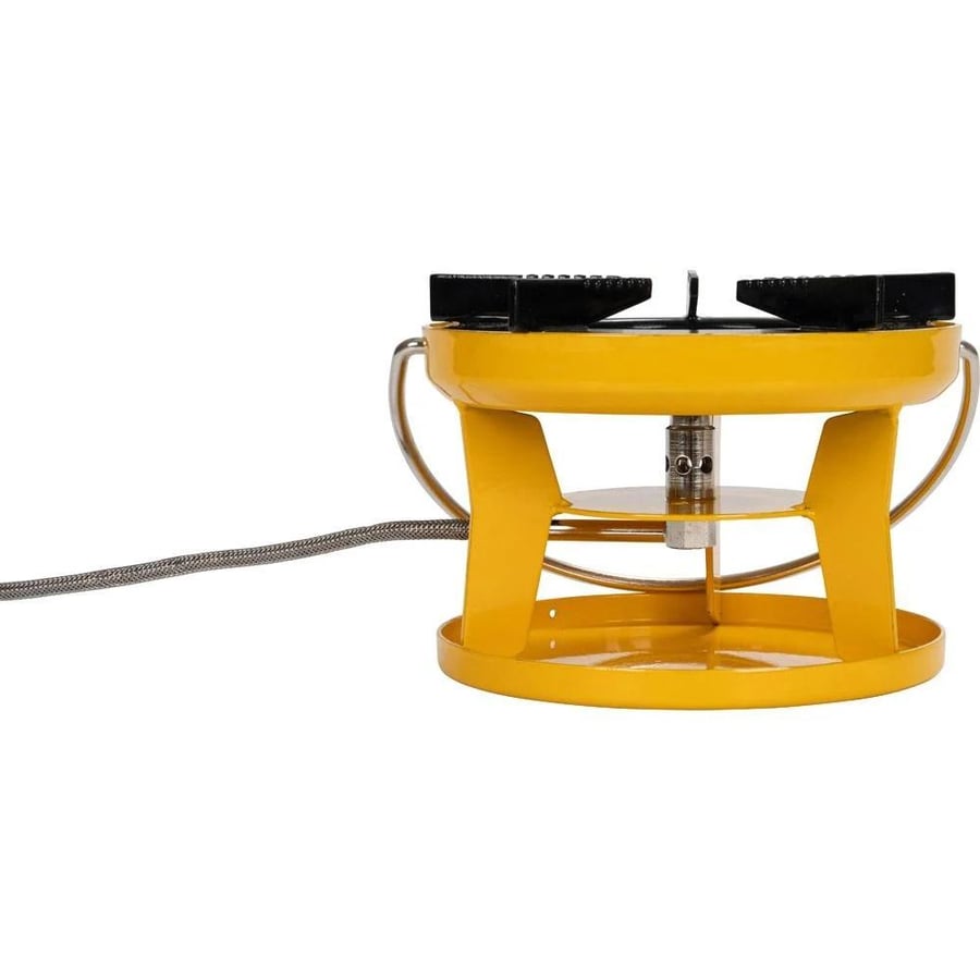Gas stove for camping Serehid upgraded Sharboush large yellow size 19cm 773009Y