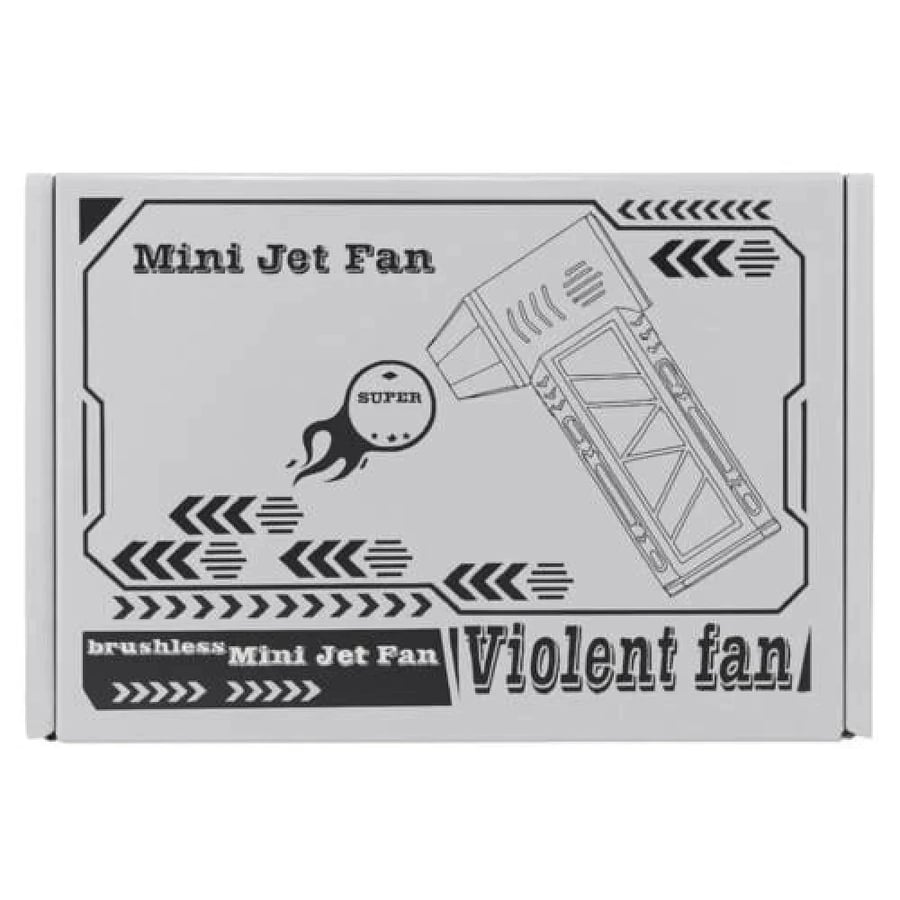 منفاخ الهواء التوربيني المحمول (Jet Fan) - محرك 130 ألف دورة قوة المحركات النفاثة في جيبك.. لإشعال النار وتنظيف أدق التفاصيل