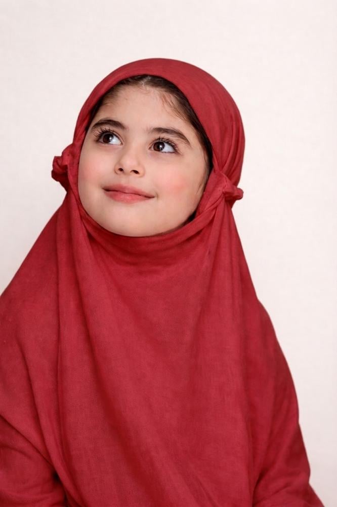 طقم البتله الاحمر  للاطفال