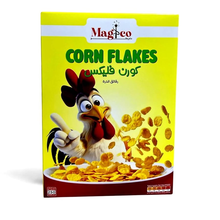 ماجيكو كورن فليكس رقائق الذرة 250 جرام