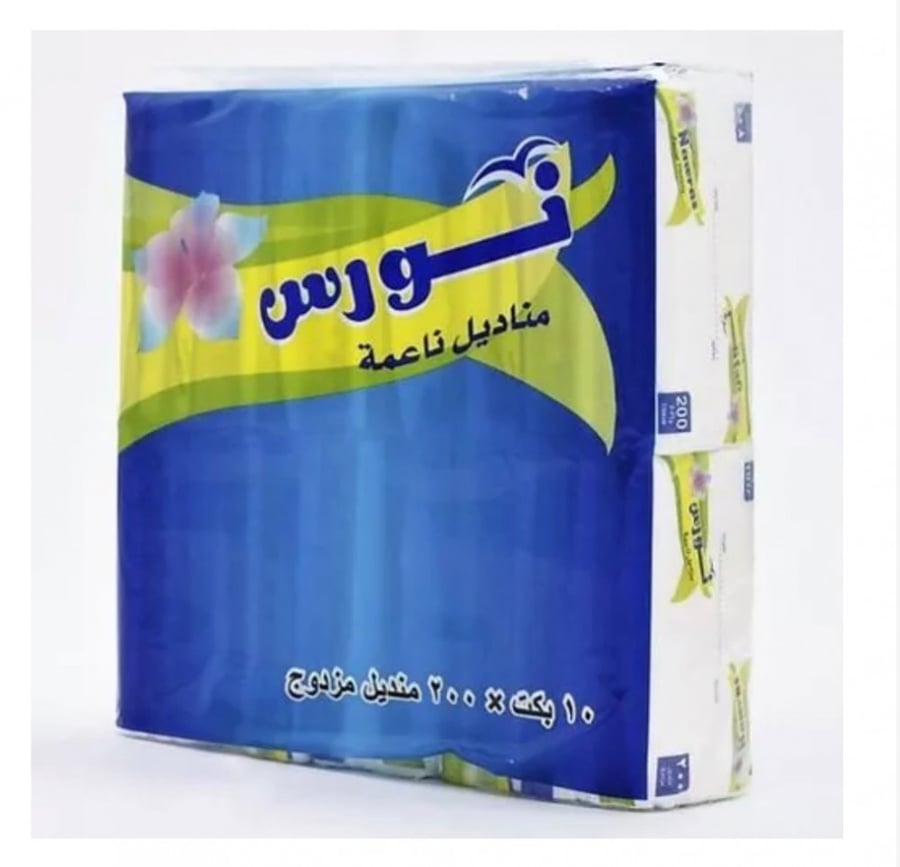 نورس - مناديل ناعمة 10*200 منديل