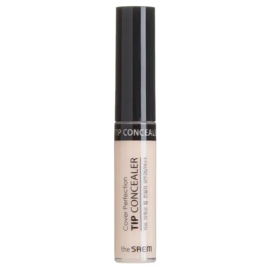 The Saem - Cover Perfection Tip Concealer كوفر بيرفكشن تيب كونسيلر 0.5Ice Beige
