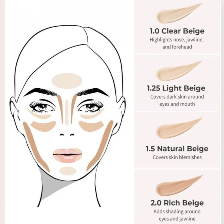The Saem - Cover Perfection Tip Concealer كوفر بيرفكشن تيب كونسيلر 02Rich Beige