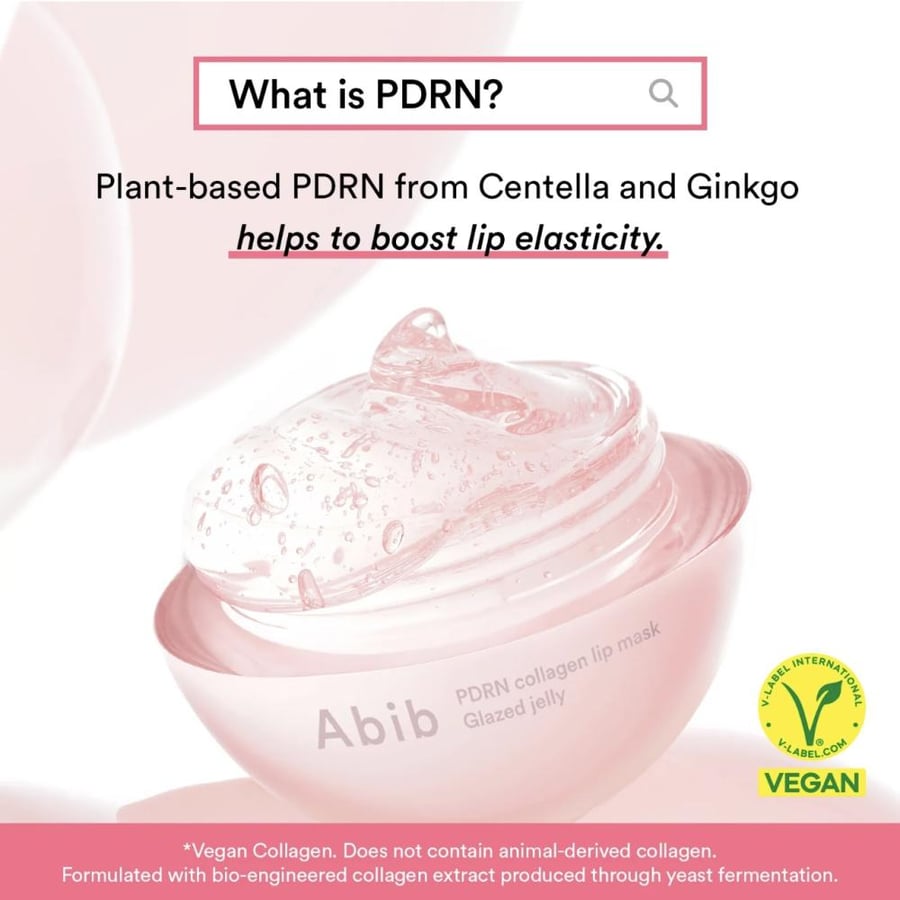 أبيب – قناع الشفاه بالكولاجين وPDRN بتركيبة الجيلي اللامعة 11جرام Abib - PDRN Collagen Lip Mask Glazed Jelly