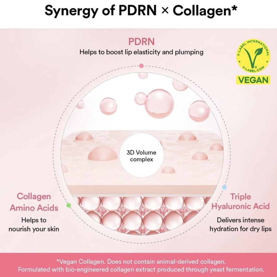 أبيب – قناع الشفاه بالكولاجين وPDRN بتركيبة الجيلي اللامعة 11جرام Abib - PDRN Collagen Lip Mask Glazed Jelly