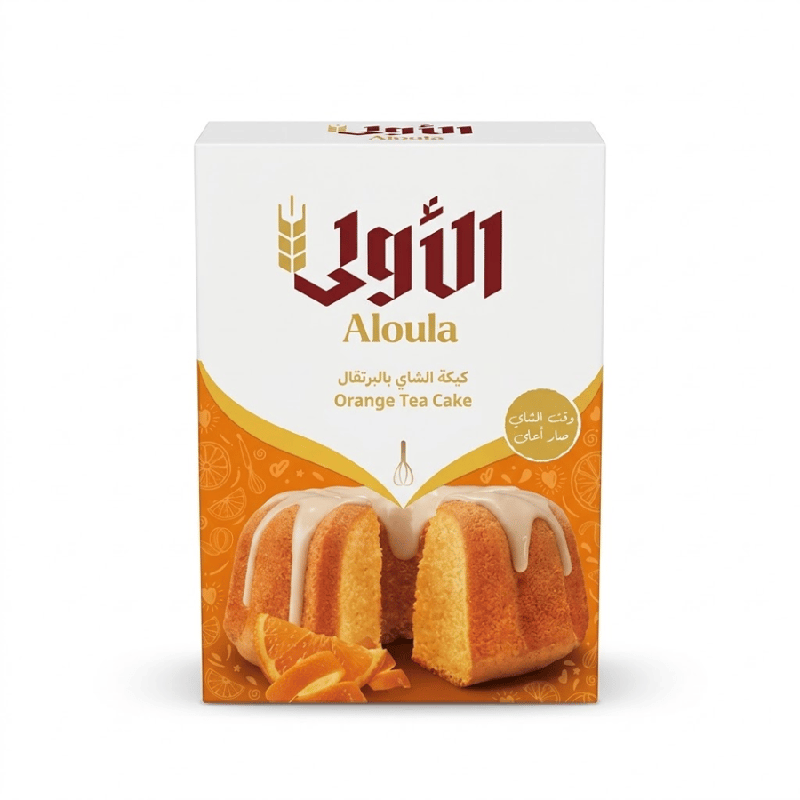 الاولى خليط كيكة البرتقال 400 جرام