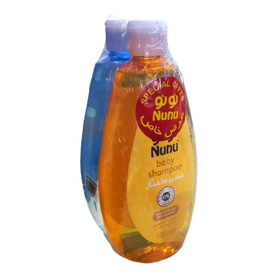 نونو شامو اطفال + سائل استحمام اطفال 500 مل