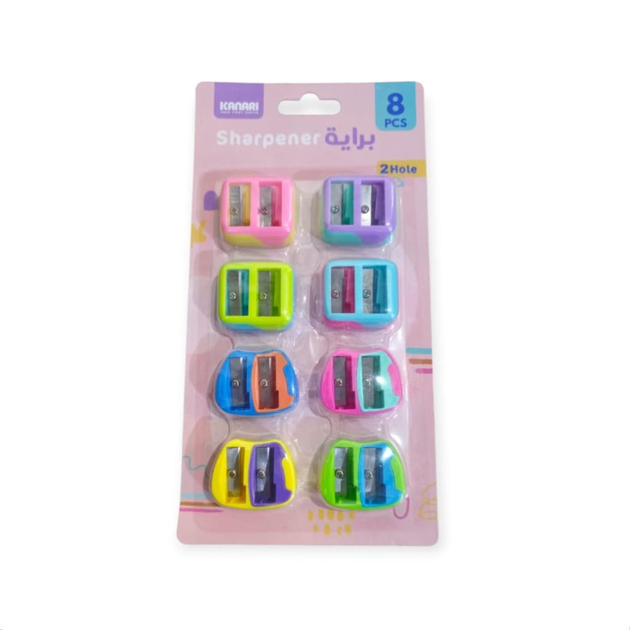 Canary sharpeners set, 8 pieces