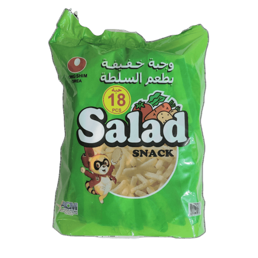 Salad snack potatoes, Korean flavor, 18 pieces * 23 grams