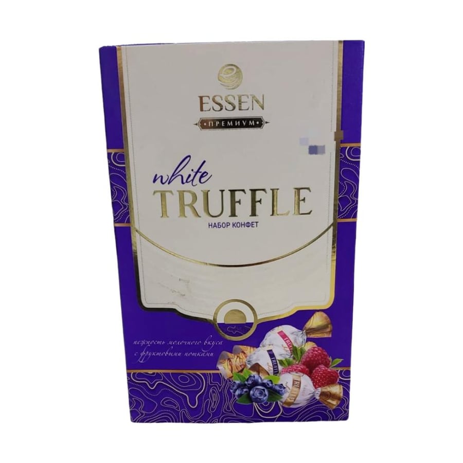 White Eissen Truffle Candy, white almonds, 180 grams