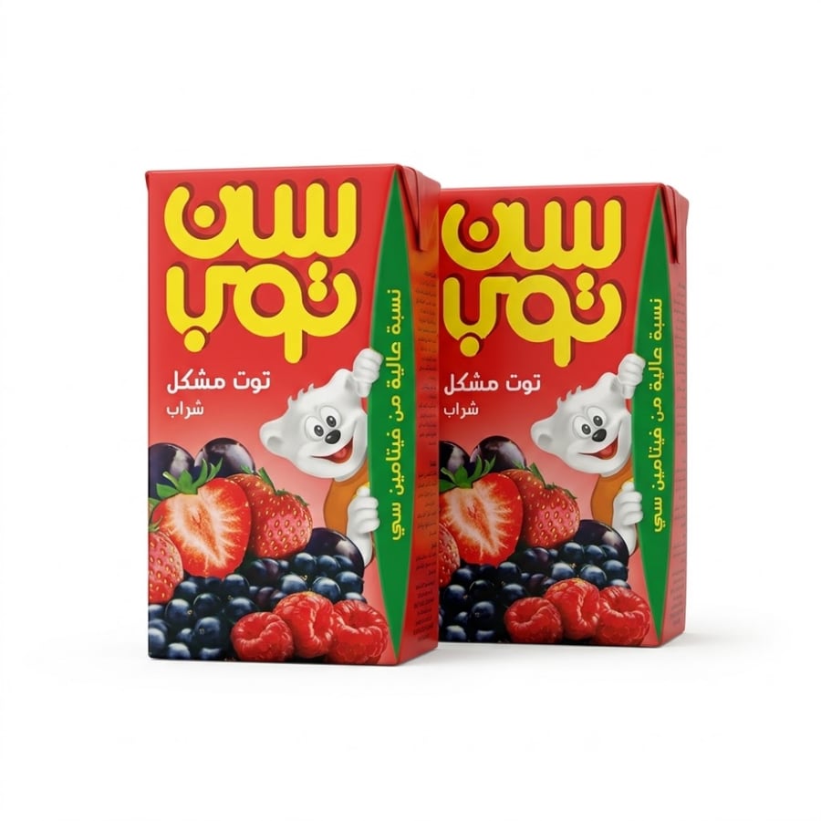 سن توب توت مشكل 2حبة* 125 مل