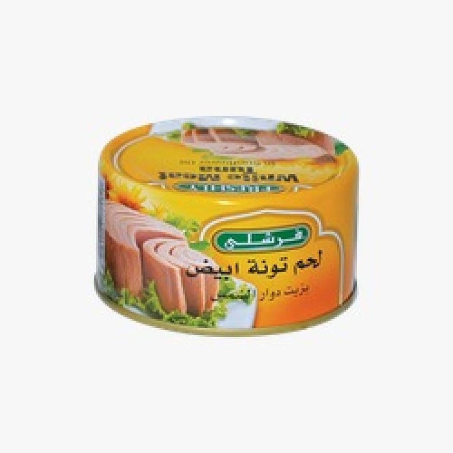 White tuna meat in sunflower oil Freshly 200 grams