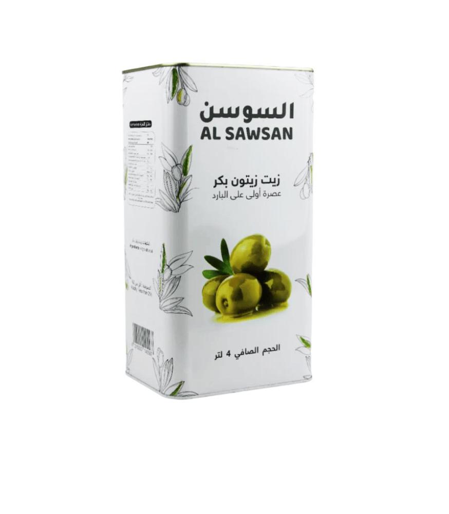السوسن زيت زيتون بكر سوري 4 لتر