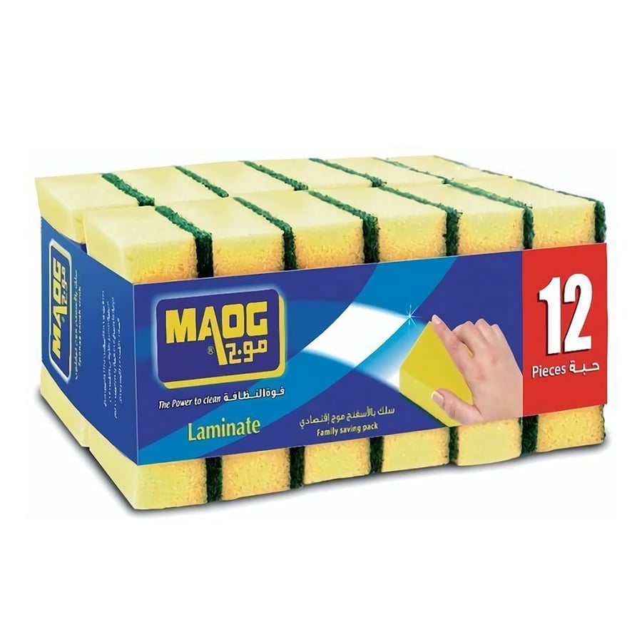 Wave wire with sponge 12 pcs