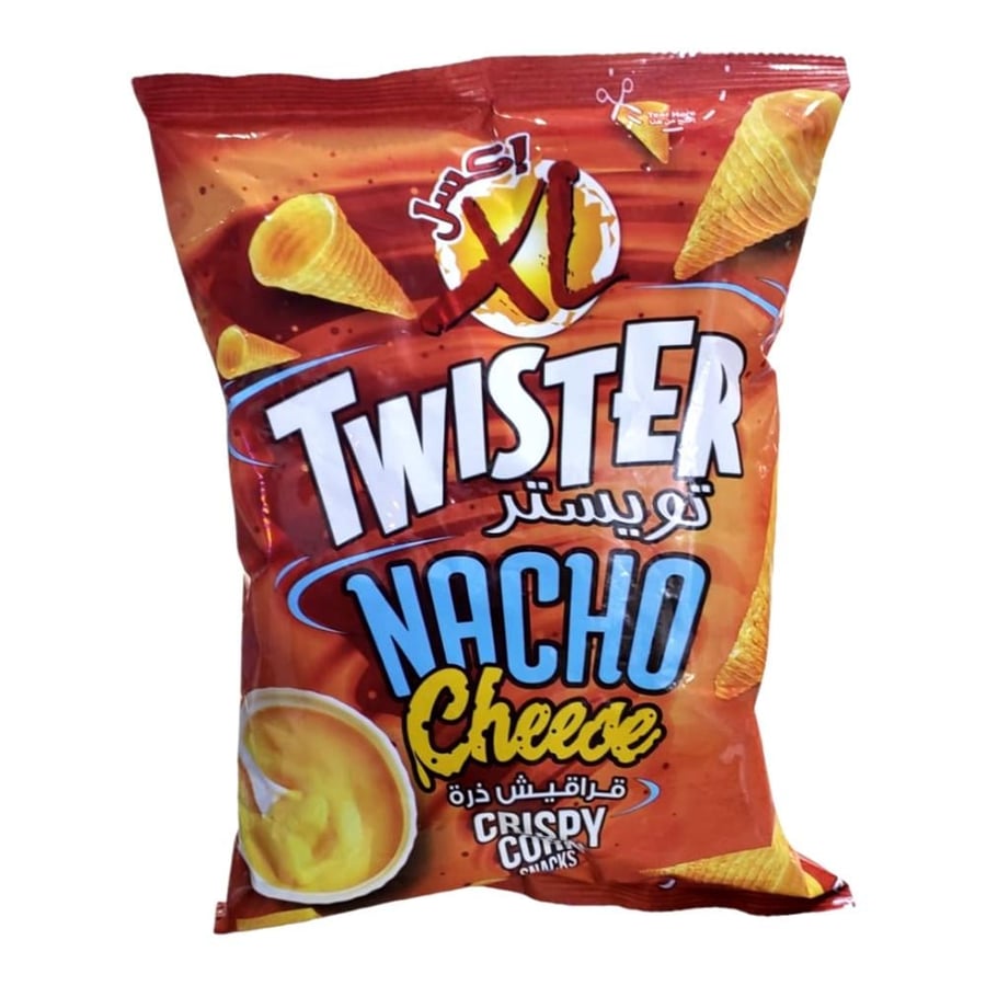 Tostor potatoes, Qaraish, corn, cheese, nacho, XL - 80 grams