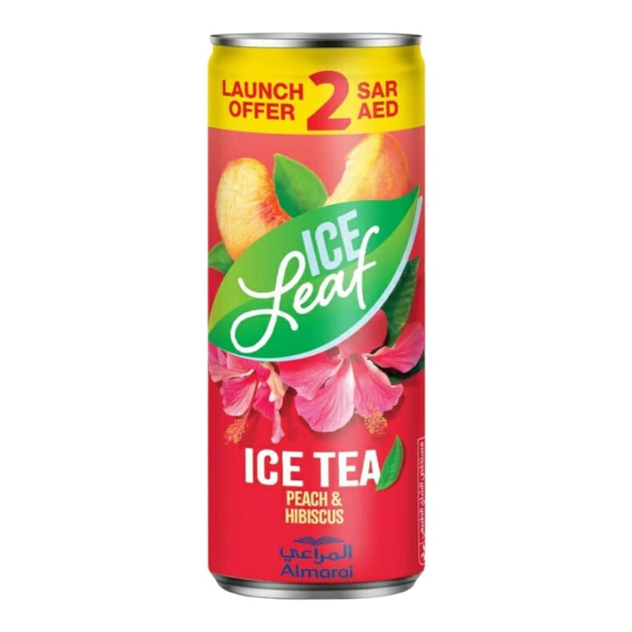 Mawared Peach and Hibiscus Iced Tea 240ml