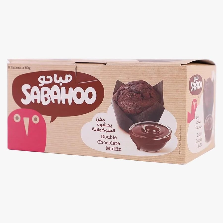 صباحو مفن دبل شوكلاته 60 جرام * 6حبه