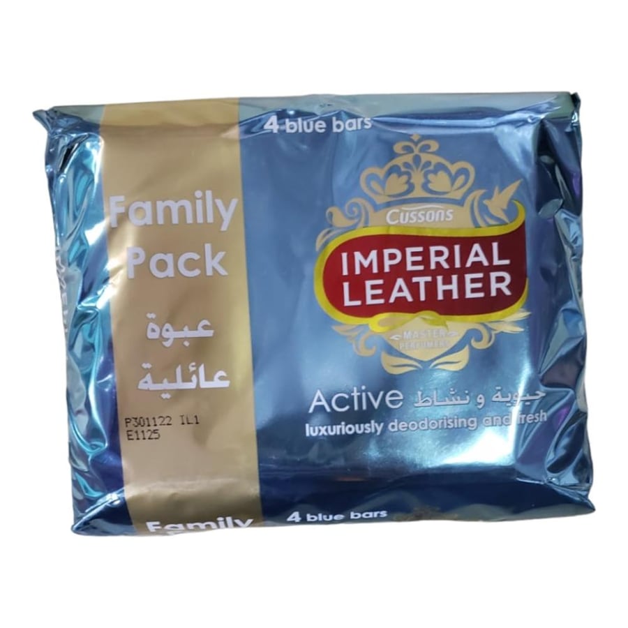 Imperial Leather Active Soap 4 × 175 grams