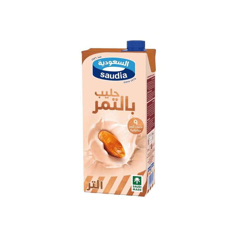 حليب السعوديه بالتمر  -1لتر