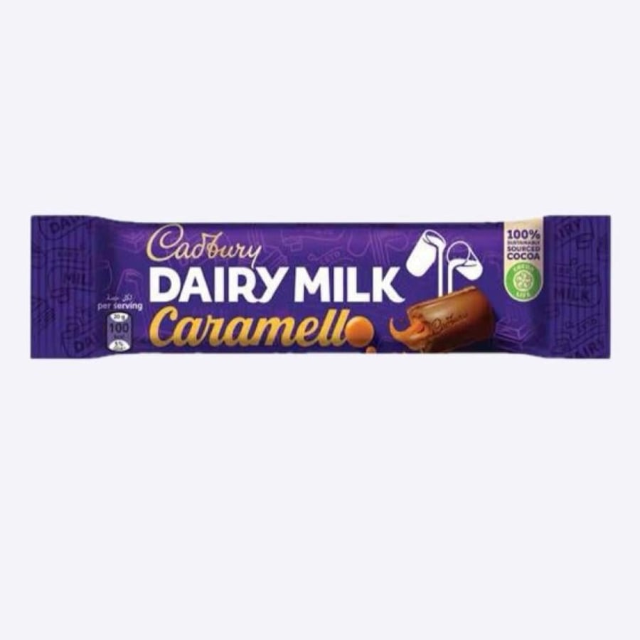 Dairy Milk chocolate with caramel Cadbury 40 grams