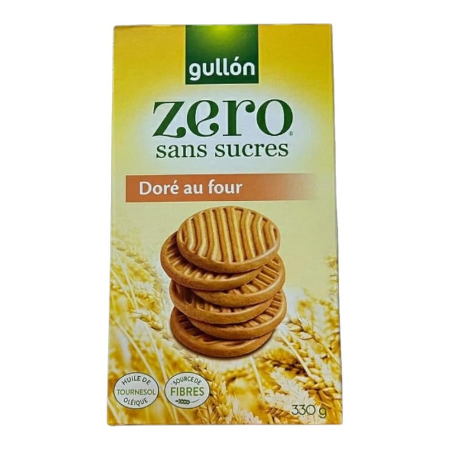 Golden Zero Dorada Biscuits Without Sugar 330 Grams