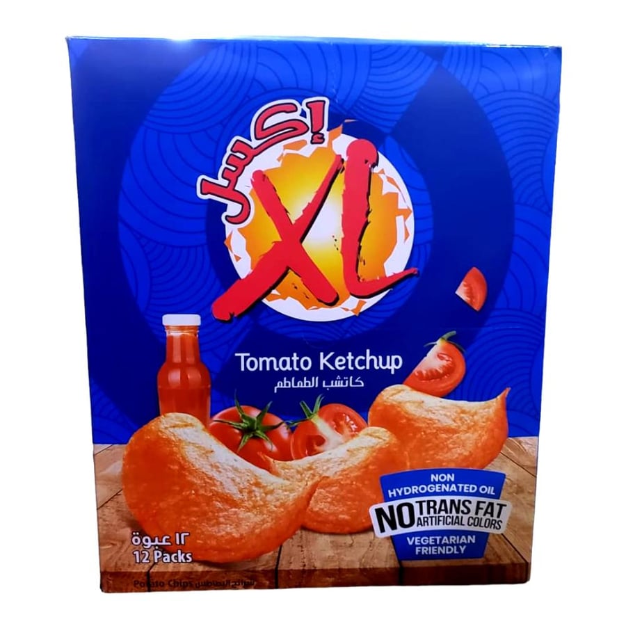 Excel potatoes with tomato ketchup 21 grams * 12 pieces