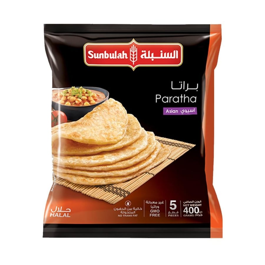 فطير براتا آسيوي  السنبلة 5 قطع 400 جرام
