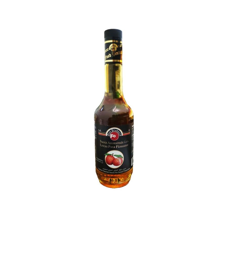 FQ sauce with lychee flavor for making desserts 925 grams