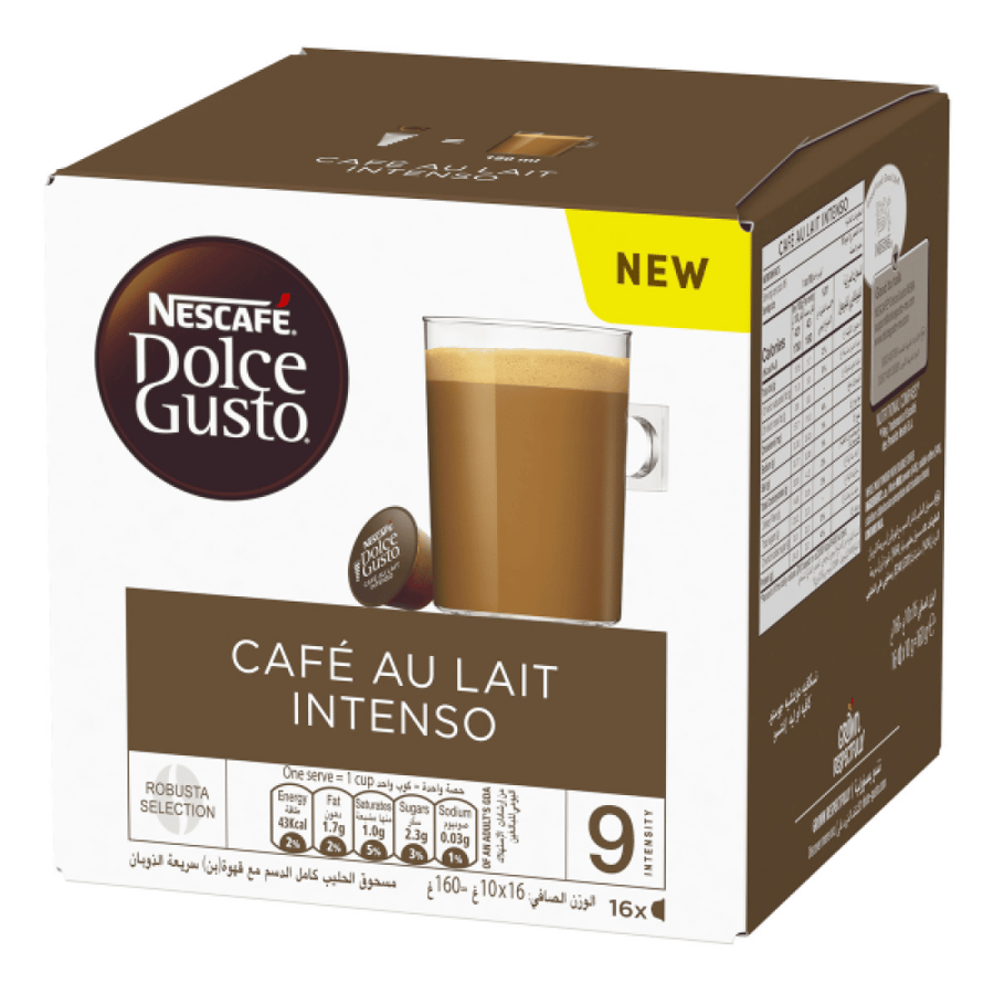 Nescafe Dolce Taste concentrated milk coffee 10 grams * 16