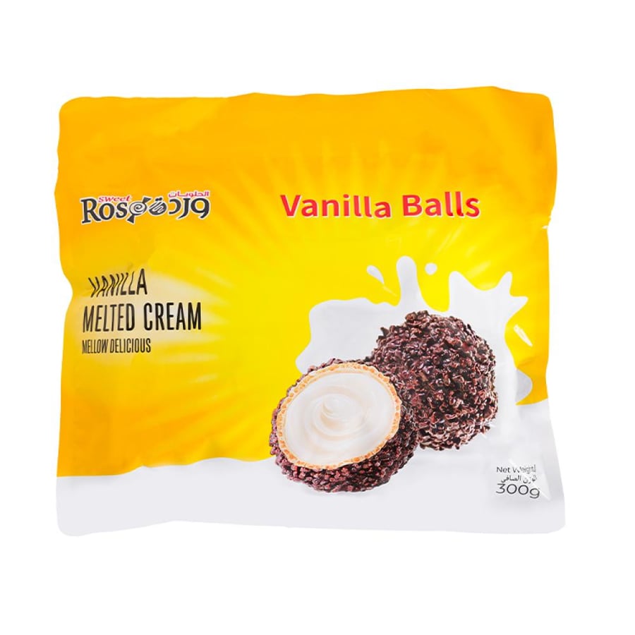 Vanilla Wafer Balls Biscuits - 300 grams