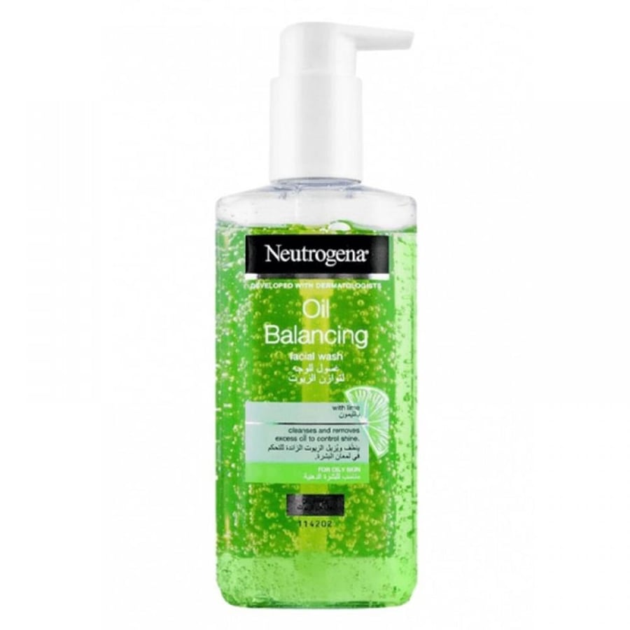 Neutrogena Oil Balancing Face Wash Lemon 200 ml