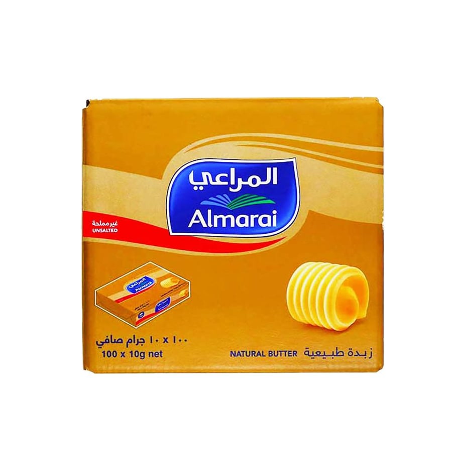 المراعي زبدة طبيعية 100 * 10 جرام
