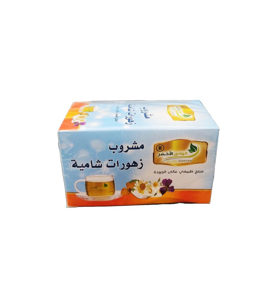 مشروب زهورات شامية 20 كيس