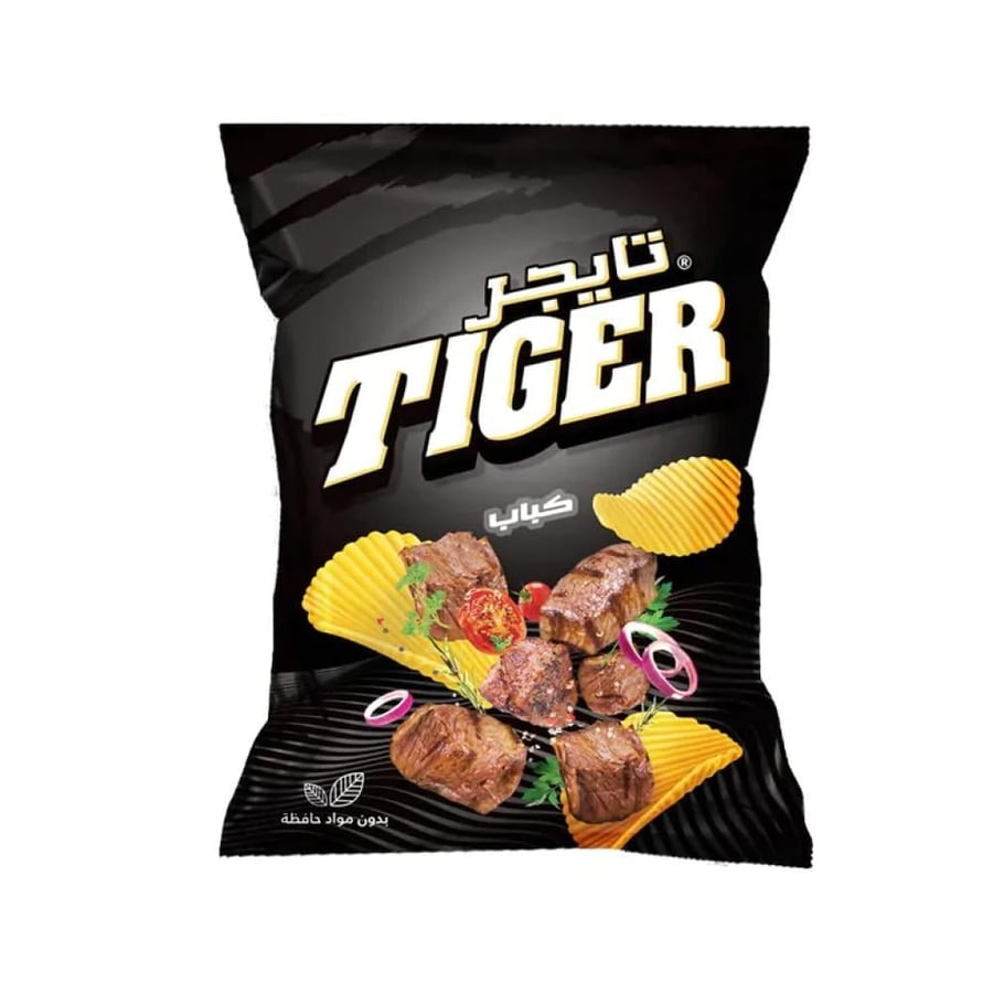 Taste of kebab potatoes, Tiger, 100 grams