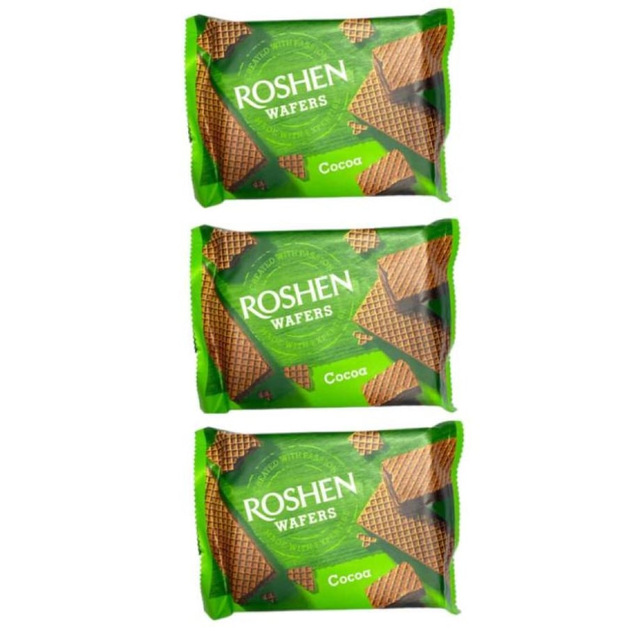 Waffer with cocoa flavor Roosen 3 pieces 216 g