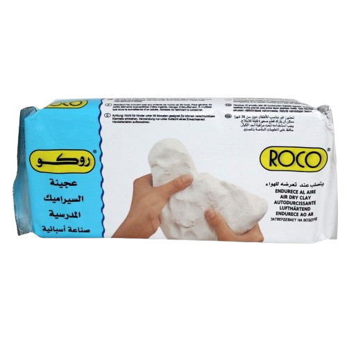 عجينة السراميك المدرسية بيضاء روكو 250ج