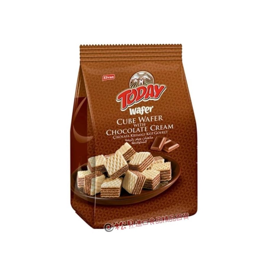 Waffle cubes with chocolate cream 150 grams