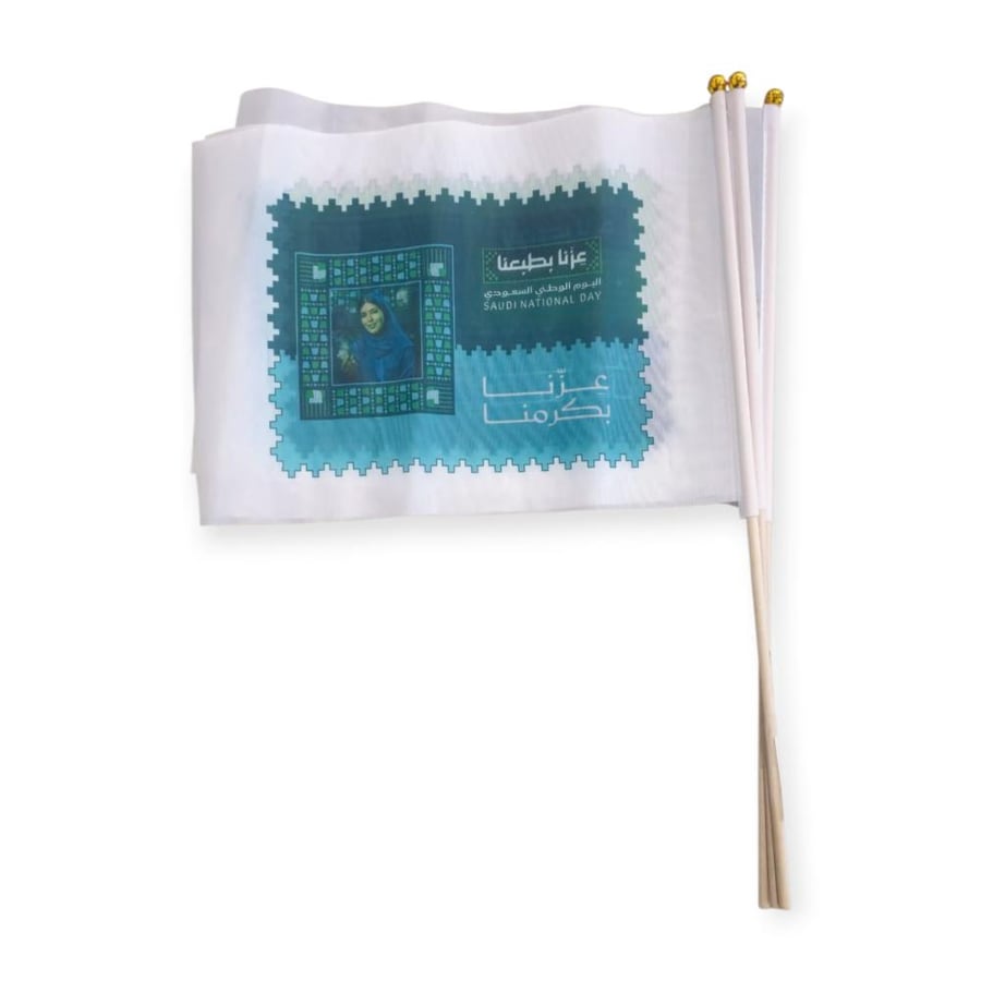 Small National Day Flag 3 pieces