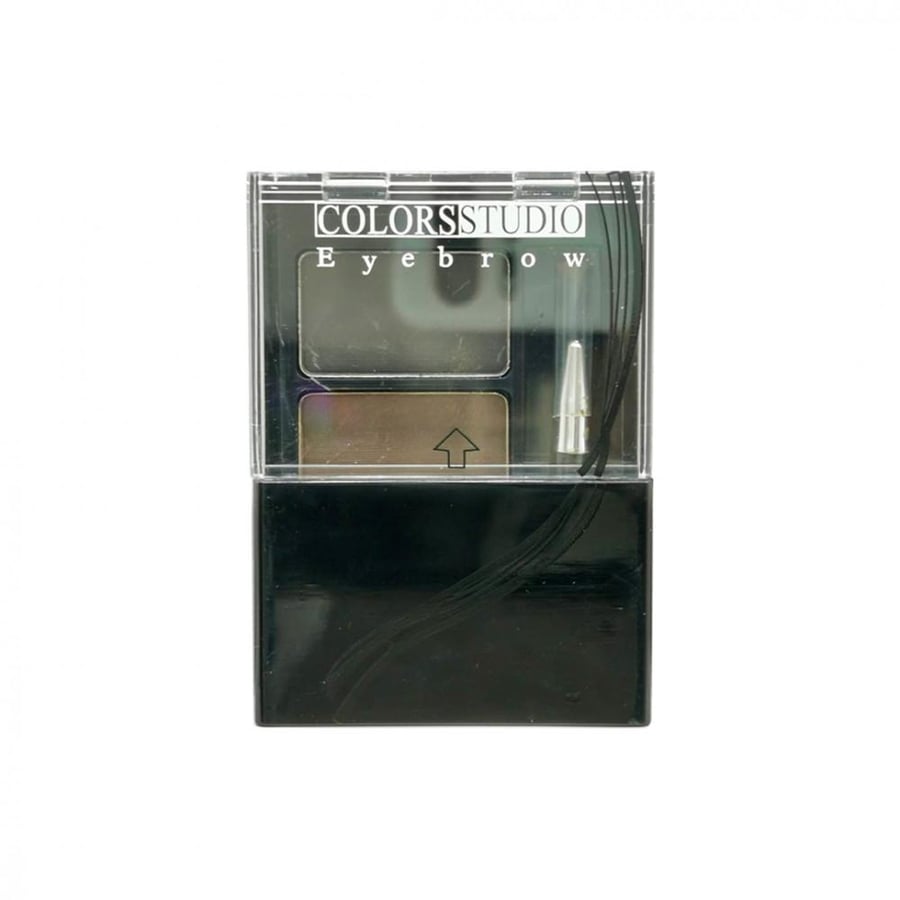 Eyebrow palette Colors Studio 3 shades pressed powder with brush